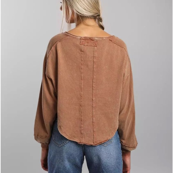 We The Free Henley Top - Women's M - Picture 3 of 8